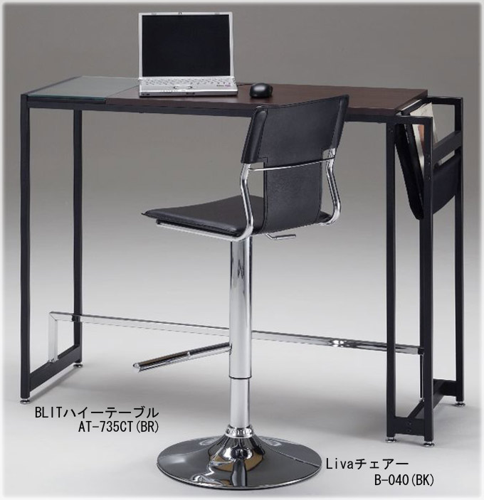 BLIT �n�C�e�[�u����Liva �`�F�A�[ B-040(BK)
