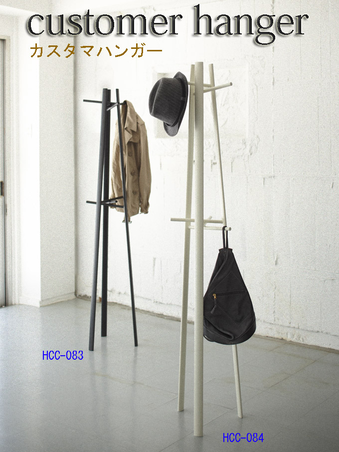 �J�X�^�}�n���K�[ WH(HCC-084)�E�J�X�^�}�n���K�[ BK(HCC-083)�́A�ȉ~�ƊۂƂ��������킹���V���v���ȃf�U�C���B�������ȋ�Ԃ��������o���܂��B�E
