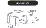 120�Ƌ�R�^�c �Ȃ��� �ڍא}