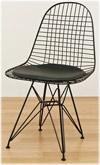 �C�[���Y DKR Wire�@Chair CR-07 �N�b�V�����t�� CR-07BK