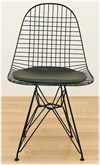�C�[���Y DKR Wire�@Chair CR-07 �N�b�V�����t�� CR-07BK�i���ʁj