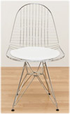 �C�[���Y CR-C07WH(8.8)DKR�@WireChair�@�N�������b�L�@�N�b�V�����t��