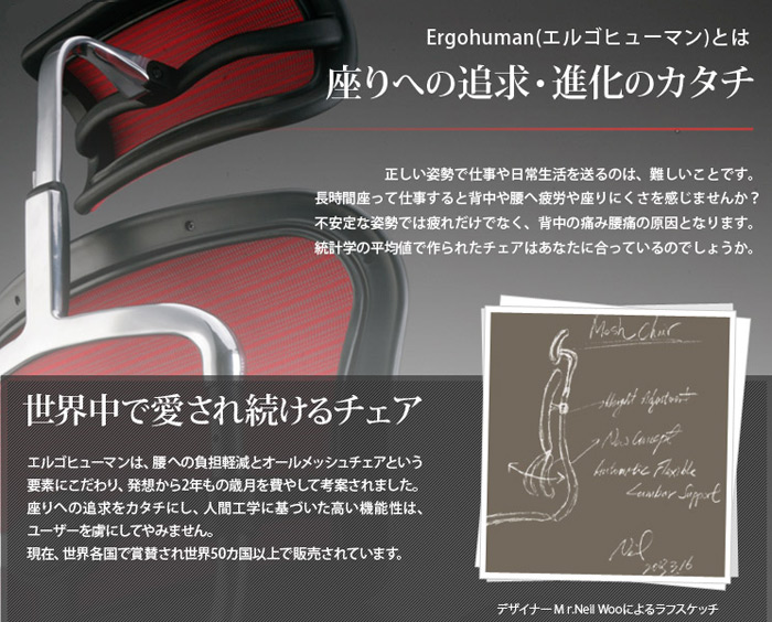 Ergohuman エルゴヒューマン