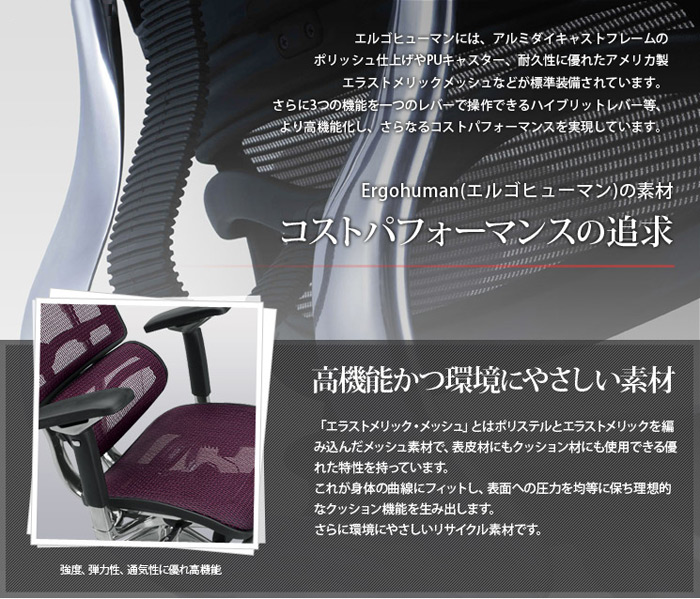 Ergohuman エルゴヒューマン
