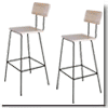 BRESCIA BAR CHAIR NATURAL �u���V�A�o�[�`�F�A CPC236NA