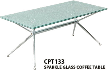 SPARKLE GLASS COFFEE TABLE CPT133