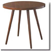 WOODY ROUND TABLE L BR CPT145BR