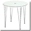 SCRAP ROUND TABLE WHITE