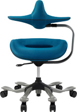 Wooridul Chair ipole7F(ファブリック/ブルー)