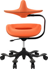Wooridul Chair ipole7F(ファブリック/オレンジ)
