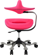 Wooridul Chair ipole7F(ファブリック/ピンク)