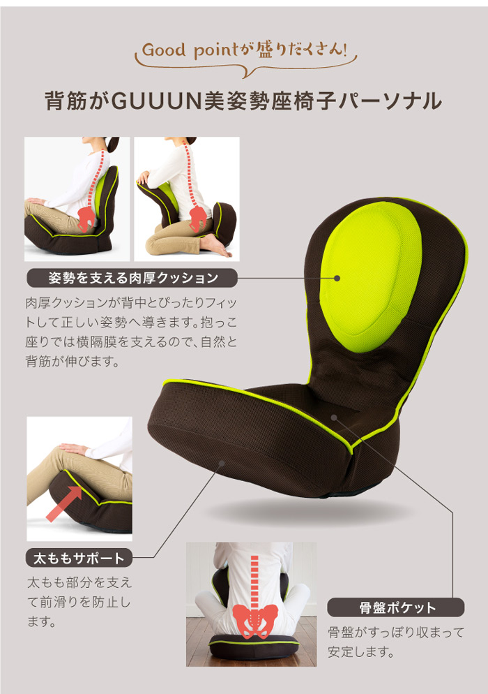 PROIDEA プロイデア 背筋がGUUUN美姿勢座椅子プレミアムを激安で販売する京都の村田家具