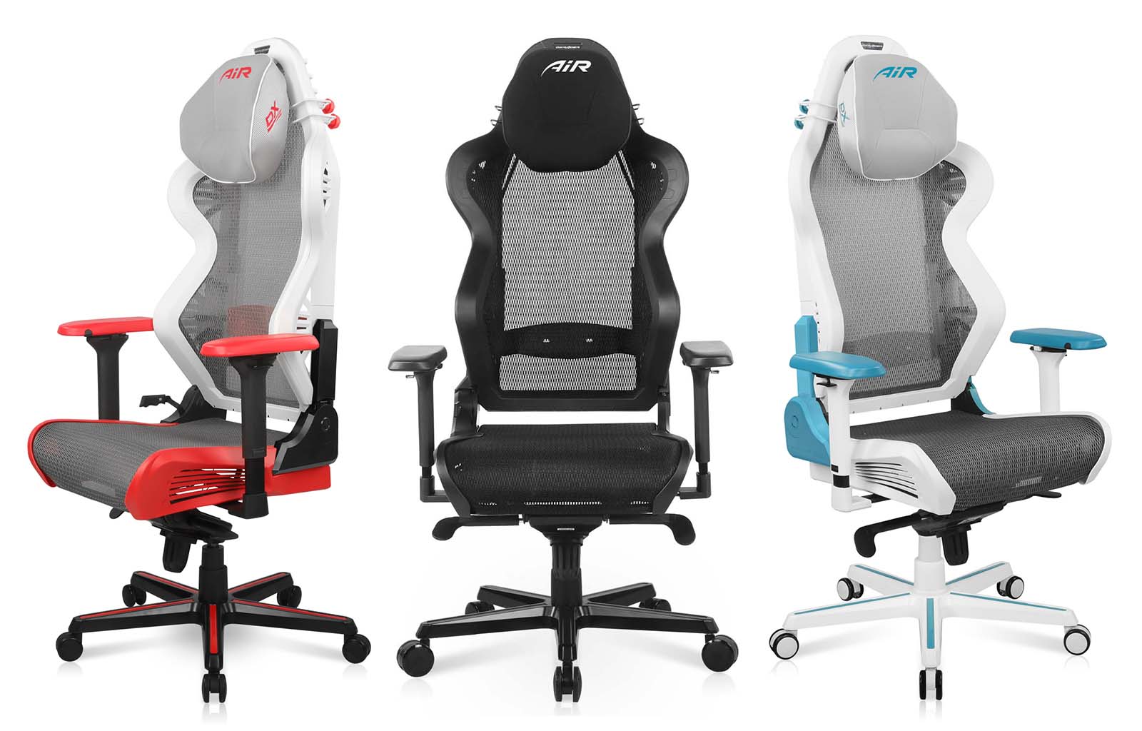 ゲーミングチェア DXRacer AH-7200 デラックスレーサー AIR-PRO フルエアメッシュシート