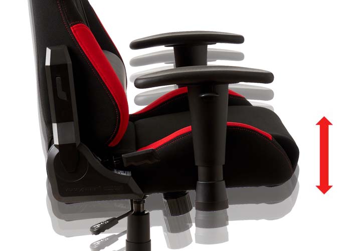 デラックスレーサー DXRACER DXR-BKB V2 ゲーミングチェア フォーミュラシリーズ ソリッドブラック ファブリック