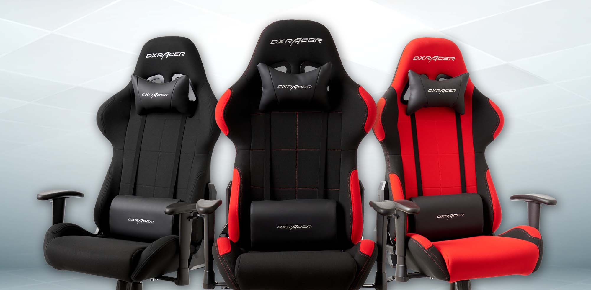 デラックスレーサー DXRACER DXR-BKB V2 ゲーミングチェア フォーミュラシリーズ ソリッドブラック ファブリック