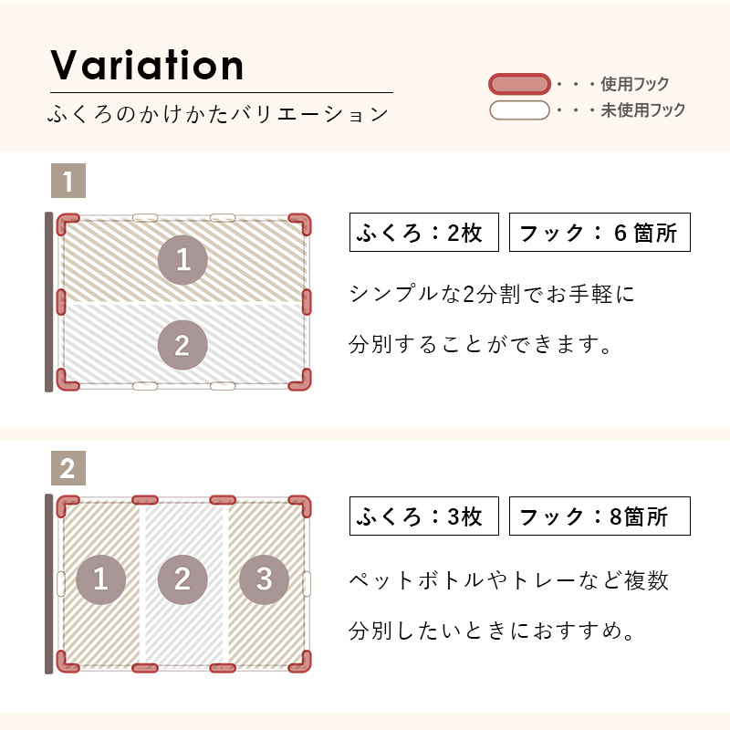 分別ゴミ箱ラック 幅26 RUD-2424 ビニール袋 ダストワゴン 目隠し 防水