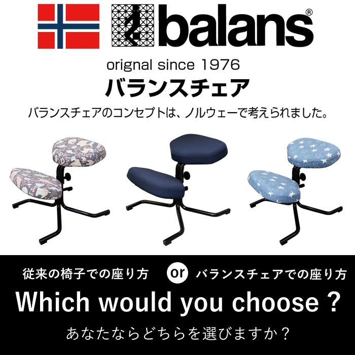 5064 バランススタディ　バランスチェア　アクア　ノルウェー　Balans