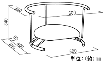 座ユー ZAU-01の詳細図