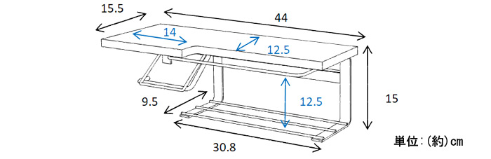 トイレットペーパーホルダー(ダブルtype)SIN-21の詳細図