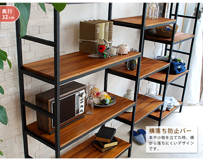 ブリックラックシリーズ5段タイプ 60×40×175 PRU-6040175を激安で販売する京都の村田家具