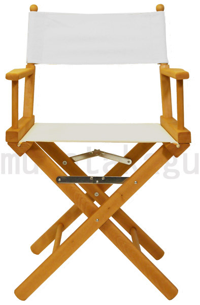 ホームテイスト 天然木とグリーン布製の定番のディレクターチェア SH-05-79497-GE-LF2 ガーデニング グリーン 椅子