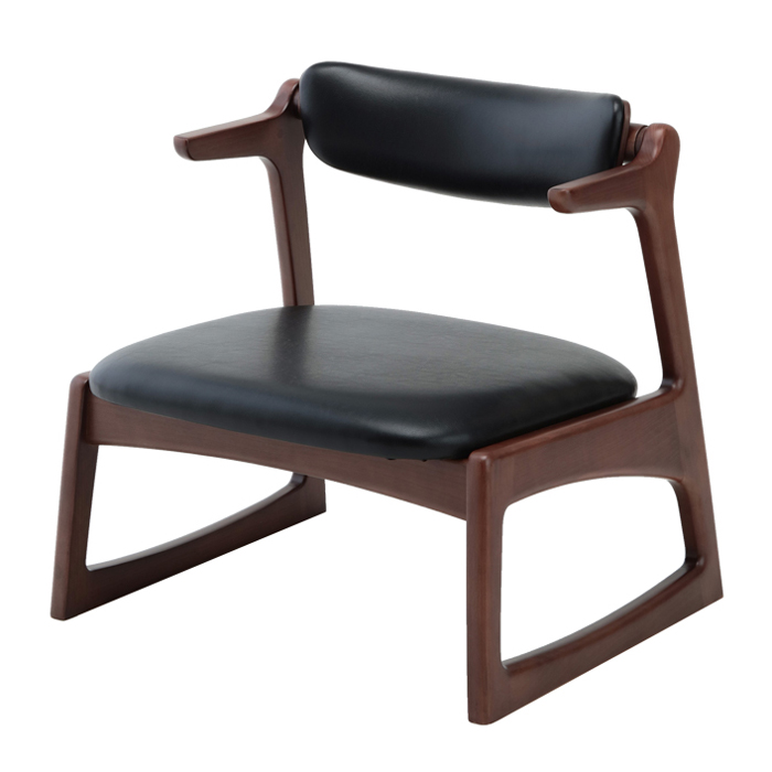 起立木工 キャスパーチェア2 CAチェア2 300B-BK 62325 リビングチェア 高座椅子