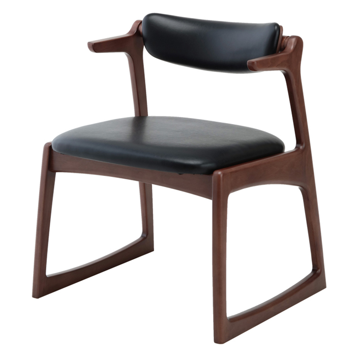 起立木工 キャスパーチェア2 CAチェア2 400B-BK 62324 ダイニングチェア 高座椅子