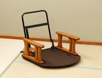 肘付回転座椅子 無段階リクライニング NK-2202を激安で販売する