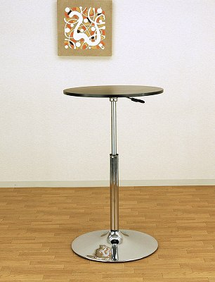 昇降式バーテーブル 55φ テーブル幅55cmタイプ HT-14 丸型を激安で販売 昇降式バーテーブル 55φ テーブル幅55cmタイプ HT-14 丸型を激安で販売