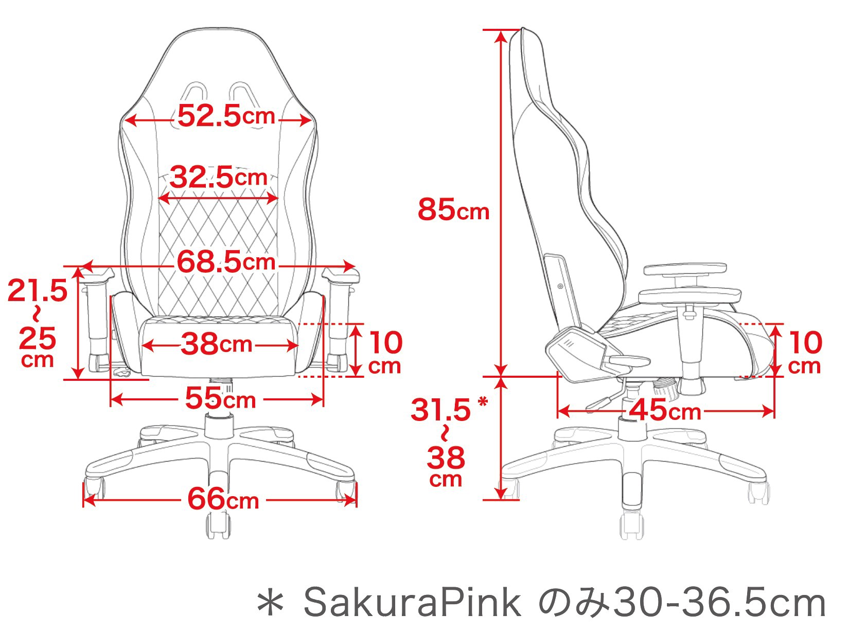 ゲーミングチェア PINON ピノン AKRacing エーケーレーシング