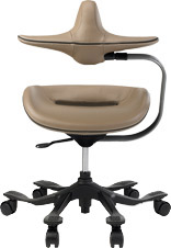 Wooridul Chair ipole7L(本革/グレー)