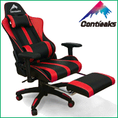 Contieaks コンティークス ゲーミングチェア 関家具 Contieaks コンティークス ゲーミングチェア Roussel ルセル・オットマン 4Dアーム